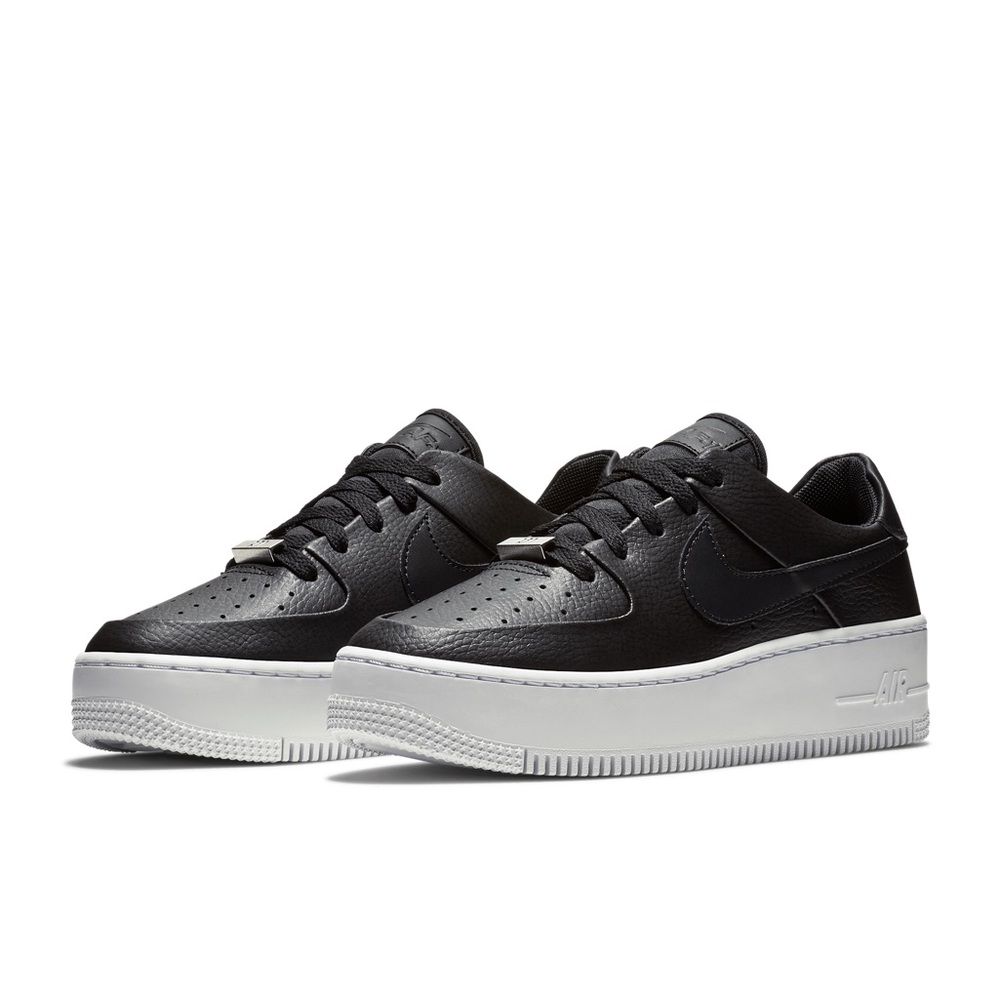 Black and white Nike Air Force 1